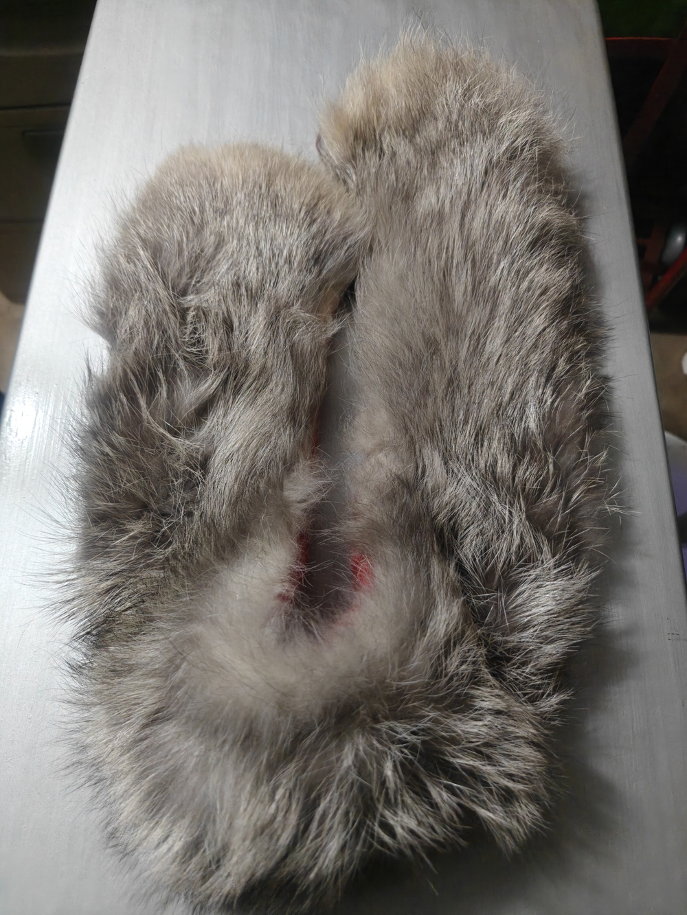 3 Fur Collars - Black, Brown, Grey - Picture 5 of 12